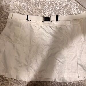 adidas Women's White Skirt with Belt